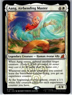 Aang, Airbending Master 74 Avatar: The Last Airbender: Eternal-Legal MTG NM - Image 1
