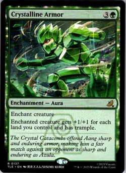 Crystalline Armor 137 Avatar: The Last Airbender: Eternal-Legal MTG NM - Image 1