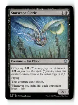 Starscape Cleric Bloomburrow Uncommon 116 Magic - Image 1