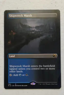 Shipwreck Marsh (Borderless) Innistrad: Midnight Hunt Regular MTG - Image 1