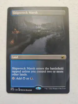 Shipwreck Marsh (Borderless) Innistrad: Midnight Hunt Regular MTG - Image 2