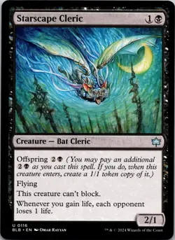 Starscape Cleric 116 Uncommon Bloomburrow MTG Near Mint - Image 1