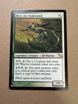 Rhys the Redeemed Shadowmoor MTG Magic the Gathering - NM - Image 1