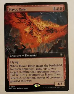 Wizards of the Coast Havoc Eater MKM Commander 2024 Rare Foil Holo EN 0341 - Image 1