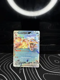 Charizard ex 054/091 Double Rare Paldean Fates Pokemon Holo Near Mint - Image 1
