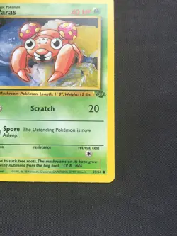 Pokemon Cards: Jungle 1st Edition Common: Paras 59/64 - Image 4