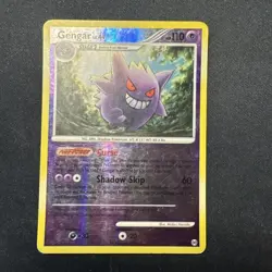 2009 Pokemon Gengar Lv.44 16/99 PLATINUM Arceus REVERSE HOLO - Image 1