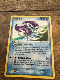 Pokemon Black Star Promo Suicune 030 EX Collector's Carry Tin Nintendo Holo LP - Image 1