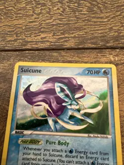 Pokemon Black Star Promo Suicune 030 EX Collector's Carry Tin Nintendo Holo LP - Image 2