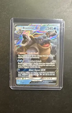 Blastoise GX 35/214 Sm-Unbroken Bonds Holo Pokemon - Image 1