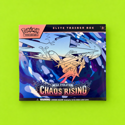 Pokemon TCG: Mega Evolution Chaos Rising - Elite Trainer Box ETB - Image 1