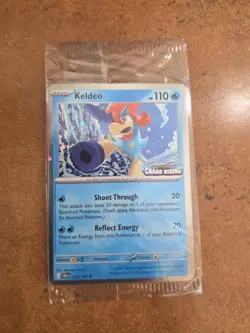Keldeo Chaos Rising Stamped PROMO Sealed 019 Pokemon - Image 1