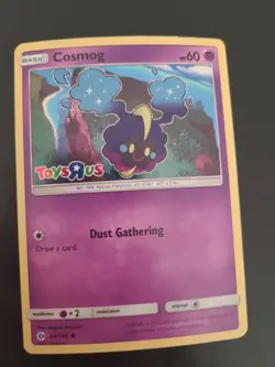 Cosmog - 64/149 - Toys R Us Promo Pokemon TCG LP/Creased - Image 1