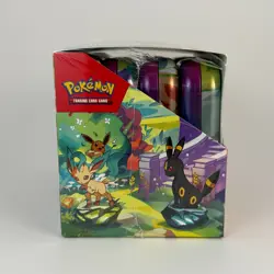 Pokemon TCG Prismatic Evolutions Mini Tin Display 8-Tin Box Sealed - Image 2
