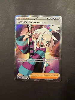 Pokemon Mega Evolution Chaos Rising Roxie's Performance Ultra Rare #112/086 NM - Image 1