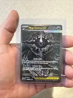Mega Darkrai ex 116/084 Pitch Black Special Illustration Rare PokemonTCG English - Image 3