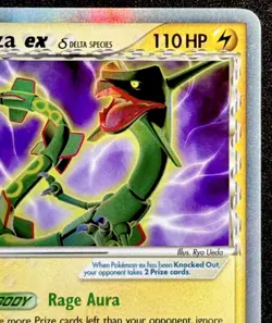 Pokemon Delta Species Rayquaza ex 97/101 EX Dragon Frontiers Lightly Played (LP) - Image 3