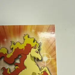 Rapidash #78 2000 Topps Pokemon TV Animation Edition Series 2 Blue Logo NM - Image 3