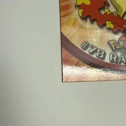 Rapidash #78 2000 Topps Pokemon TV Animation Edition Series 2 Blue Logo NM - Image 5