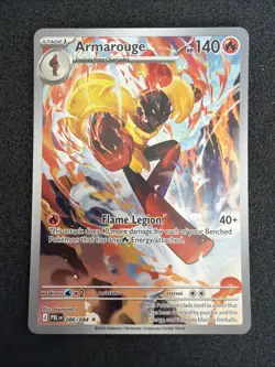 Armarouge 086/084 Illustration Rare -Pitch Black- Pokemon TCG - Near Mint #LA2 - Image 1