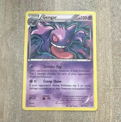 Pokemon TCG Gengar Breakthrough Holo Rare 60/162 English 130 HP 2015 - Image 1