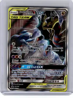2019 Pokemon—Garchomp & Giratina GX #SM193 Sun & Moon—Black Star Promo Holo - Image 1