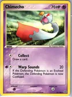 Chimecho 12/106 Rare Emerald Pokemon Near Mint - Image 1