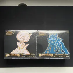 Pokemon Center Mega Evolution Lucario & Gardevior Elite Trainer Box ETB - Image 1