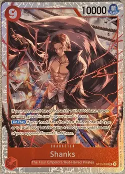 Carte One Piece Card Game Shanks ST23-002 SR Anglais - Image 1