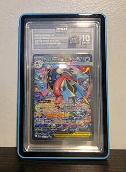 TAG 10 Mega Greninja EX 116/086 Chaos Rising SIR Holo English 2026 - Image 1