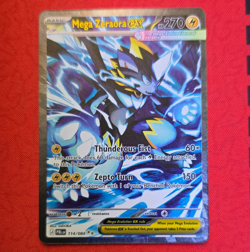 Nintendo Pokemon TCG Mega Zeraora EX 114/084 PBL Full Art Holo EN - Image 1