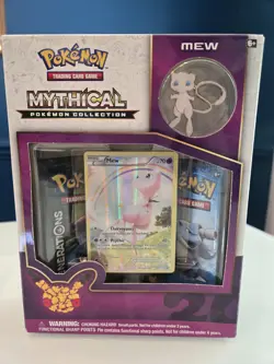 Mew Mythical Collection Box 20th Anniversary Generations New Sealed Pokemon TCG - Image 1