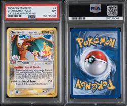 Pokemon Charizard Delta Species 4/100 Crystal Guardians Holo Rare Eng PSA 7 - Image 3