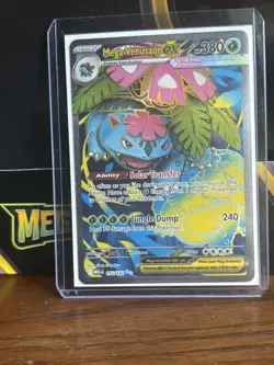 Mega Venusaur EX 155/132 Mega Evolution ENGLISH Pokemon TCG Card - Image 1