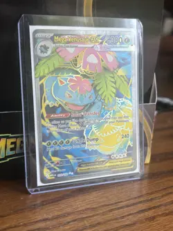 Mega Venusaur EX 155/132 Mega Evolution ENGLISH Pokemon TCG Card - Image 2