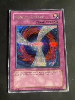 | Yugioh Negate Attack TSC-003 Prismatic Secret Rare Video Game Promo - Image 1