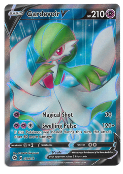 Gardevoir V 070/073 - Champions Path NM Ultra Rare Full Art Pokemon Card - Image 1
