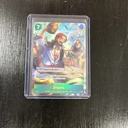 Shanks (Alternate Art) OP14-027 The Azure Sea's Seven Foil One Piece - Image 1
