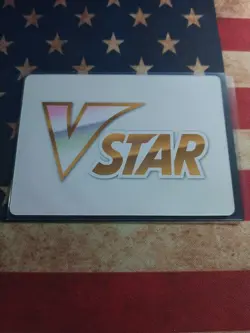 Pokemon V STAR Card Marker - SWSH Brilliant Stars NM/M 2022 - Image 1