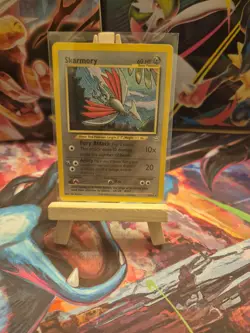 Pokemon TCG Skarmory 23/64 Neo Revelation Non Holo Rare WOTC Vintage Card - Image 1