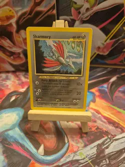 Pokemon TCG Skarmory 23/64 Neo Revelation Non Holo Rare WOTC Vintage Card - Image 2