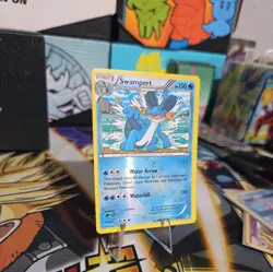 Swampert 35/160 XY Primal Clash Rare Reverse Holo Pokemon Card - Image 2