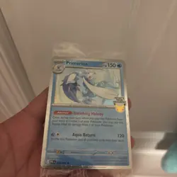 Trading card game Pokemon TCG Primarina Sealed Barnes & Noble 30th Stamped Promo - Image 1