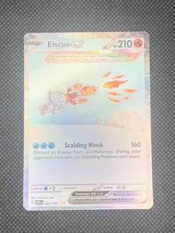 Eiscue ex 222/197 - Obsidian Flames Pokemon Card - NM - Image 1