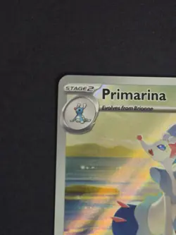 Primarina 088/084 Pitch Black Illustration Rare Pokemon Card NM IR 88 - Image 5