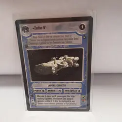 Star Wars CCG Tantive IV A New Hope Decipher Trading Card - Image 1