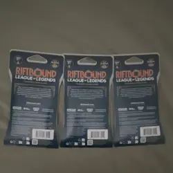 Riot Games Riftbound: LoL TCG Origins Sleeved Booster Packs 14-Card Lot of 3 - Image 2