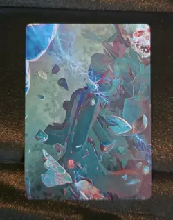 Thanos the Mad Titan Art Card 6/9 Marvel Super Heroes Magic the Gathering NM - Image 1
