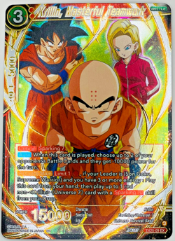 Krillin, Masterful Teamwork EX25-09 EX Dragon Ball Super Card Game NM - Image 1