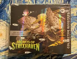 New Sealed MTG Magic The Gathering Secrets Of Strixhaven Collector Booster Box - Image 1